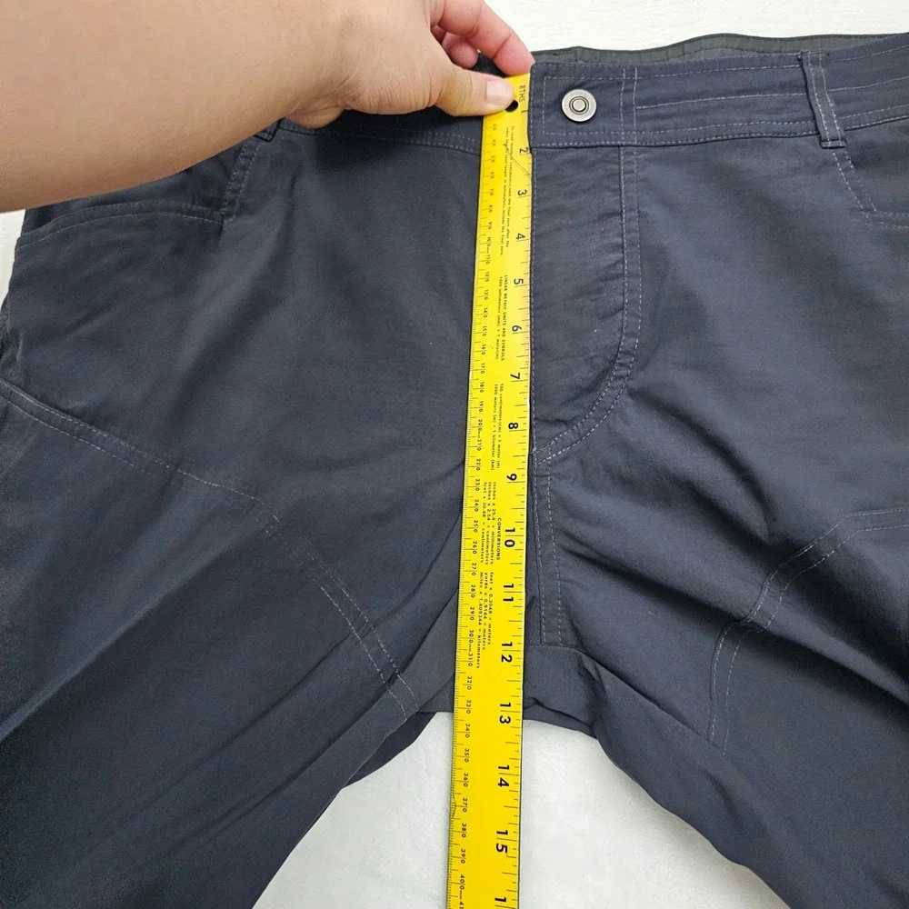 KUHL Renegade Pants Mens 40x29 Dark Gray Technical Hiking Outdoor Gorpcore
